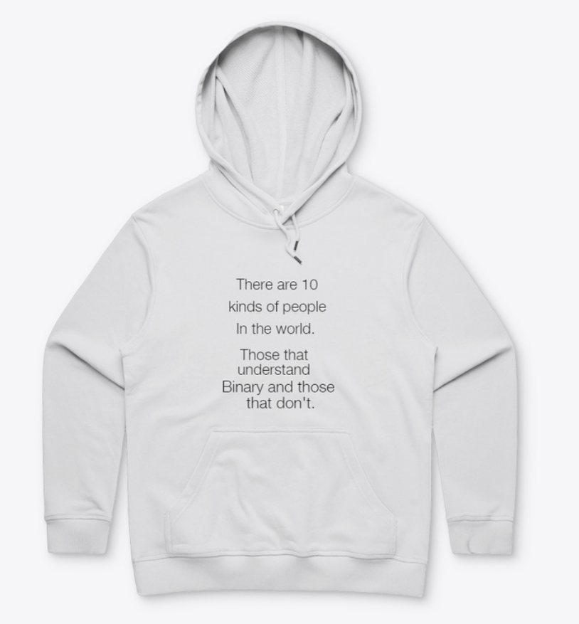 10 Kinds of people Hoodie