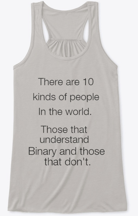 10 Kinds of People Tank Top