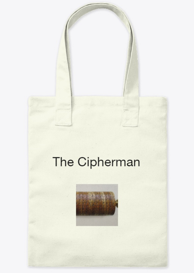 Cipherman Tote Bag