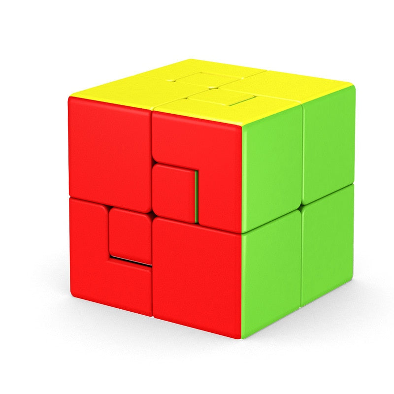 Cubo mágico MoYu, novedad, cubo de marionetas vinculantes, cubo de juego 3x3x3, cubo mágico profesional #1 #2, marioneta asimétrica, cubos de rompecabezas Moyu, Juguetes