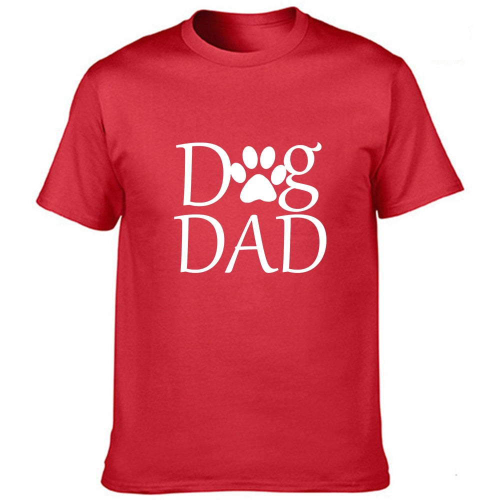 Best Dog Dad Ever Sarcastic Novelty Men Graphic Funny T Shirt Cute Dog Father Humor T-Shirt Animal Lover Gift Shirt