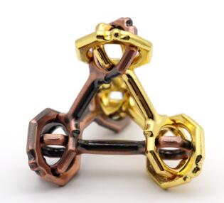 Desk Novelty IQ Metal Brain Teaser Puzzle Game for Adults Children