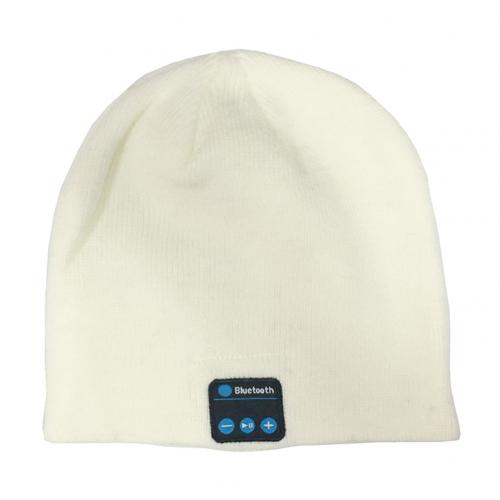 Winter Bluetooth-compatible USB Rechargeable Music Headset Warm Knitting Beanie Hat Cap