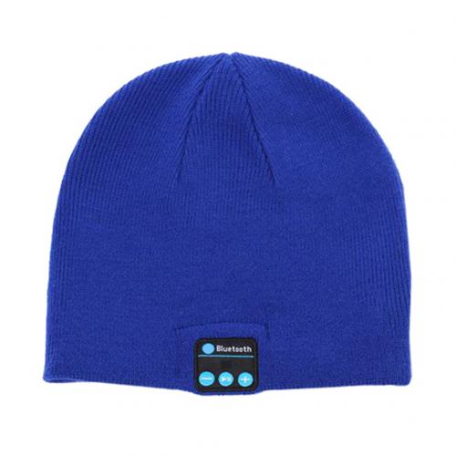 Winter Bluetooth-compatible USB Rechargeable Music Headset Warm Knitting Beanie Hat Cap