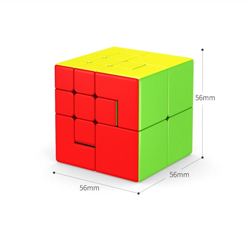 Cubo mágico MoYu, novedad, cubo de marionetas vinculantes, cubo de juego 3x3x3, cubo mágico profesional #1 #2, marioneta asimétrica, cubos de rompecabezas Moyu, Juguetes