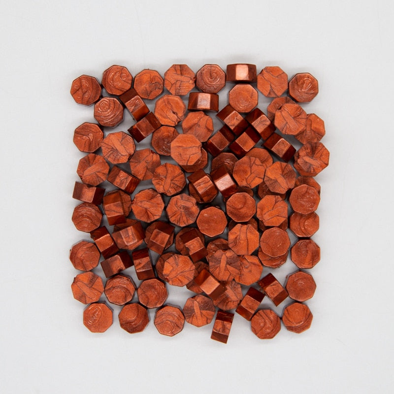 Sealing Wax Seal Stamp Wax Beads 100pcs for lovers craft happy new year gift Wedding invitation envelop gold stamper colorful