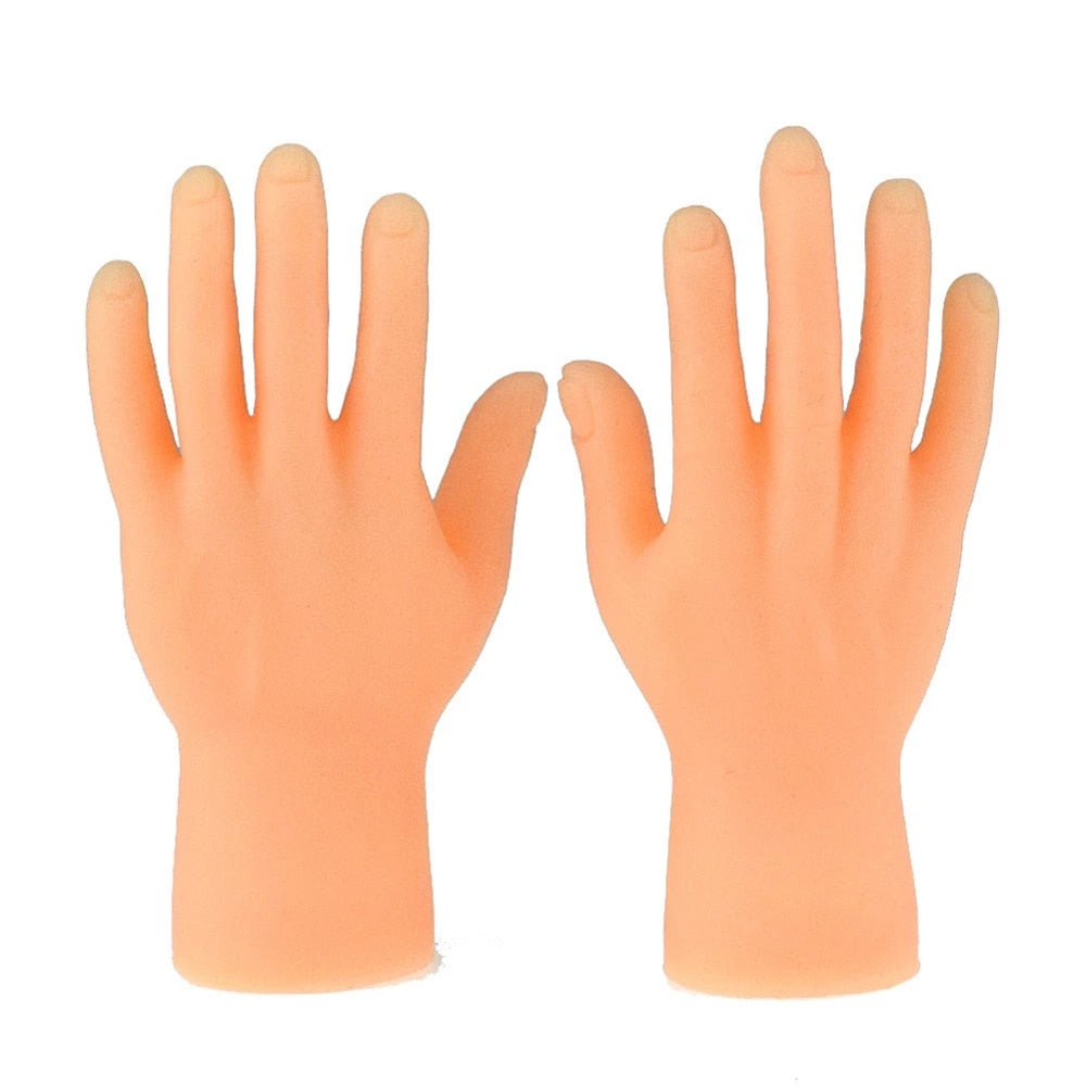 Juguetes novedosos para niños y adultos, minimanos divertidas, juguetes creativos para dedos, mano pequeña suave, juguete para mascotas, regalo de Halloween