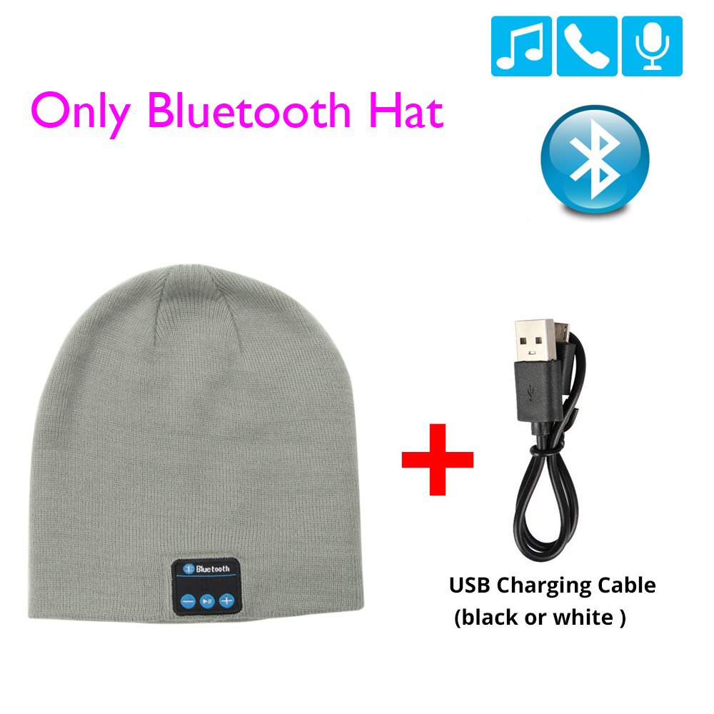 Bluetooth Headphone Winter Hat Warm Beanie Music Cap With Gloves Wireless Bluetooth Earphone Speaker With Mic Sport Hat Headset