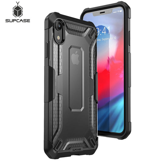 SUPCASE For iphone XR Case UB Series Premium Hybrid Protective TPU Bumper + PC Clear Back Phone Cover For iphone Xr 6.1 inch