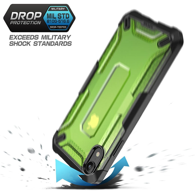 SUPCASE For iphone XR Case UB Series Premium Hybrid Protective TPU Bumper + PC Clear Back Phone Cover For iphone Xr 6.1 inch