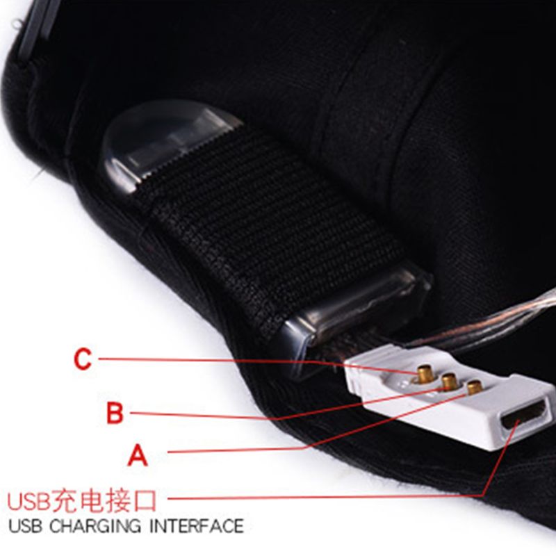 Unisex Bluetooth LED Mobile Phone APP Controlled Baseball Hat Scroll Message Display Board Hip Hop Street Snapback Cap