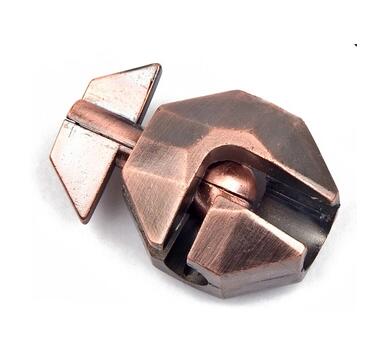 Desk Novelty IQ Metal Brain Teaser Puzzle Game for Adults Children
