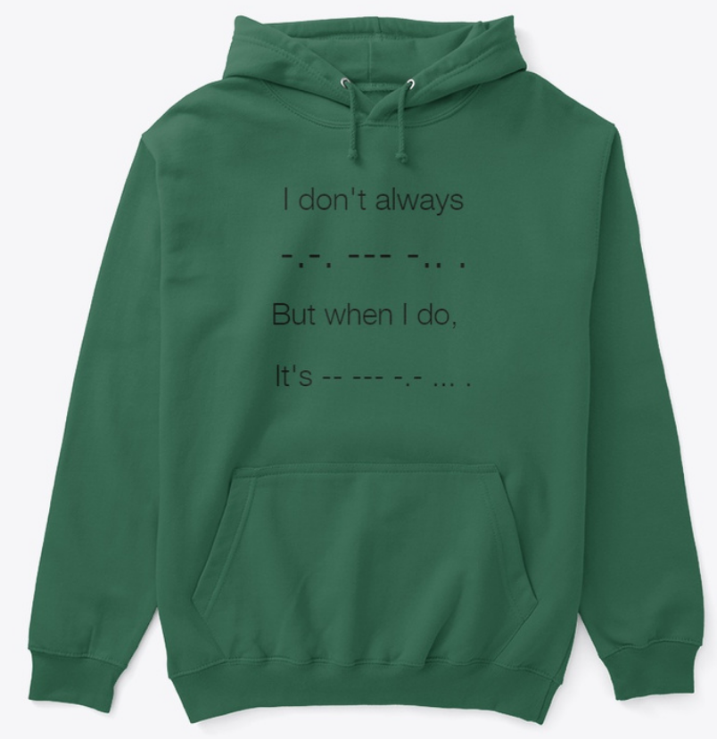 Morse Code Sweatshirt