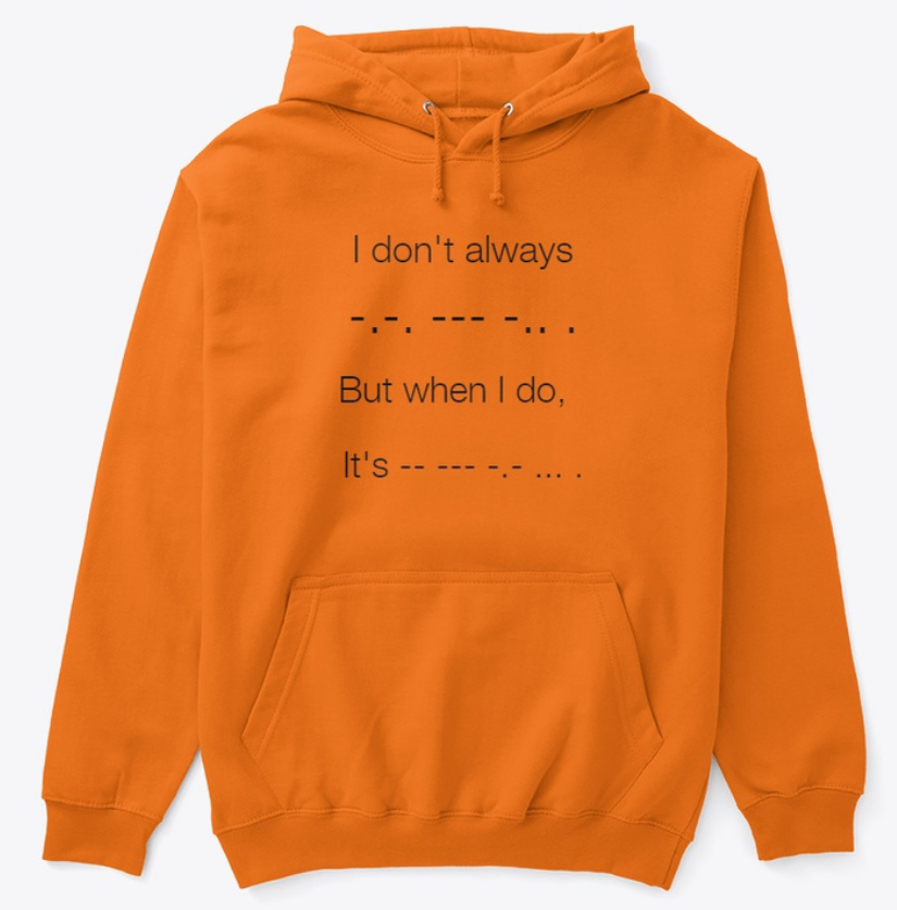 Morse Code Sweatshirt