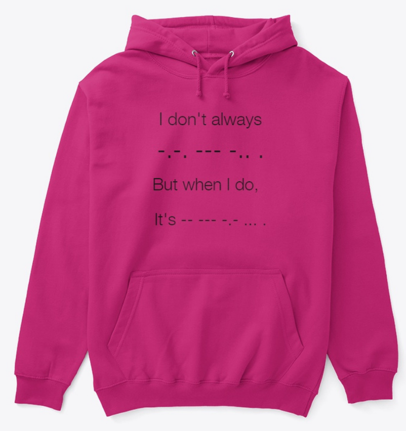 Morse Code Sweatshirt