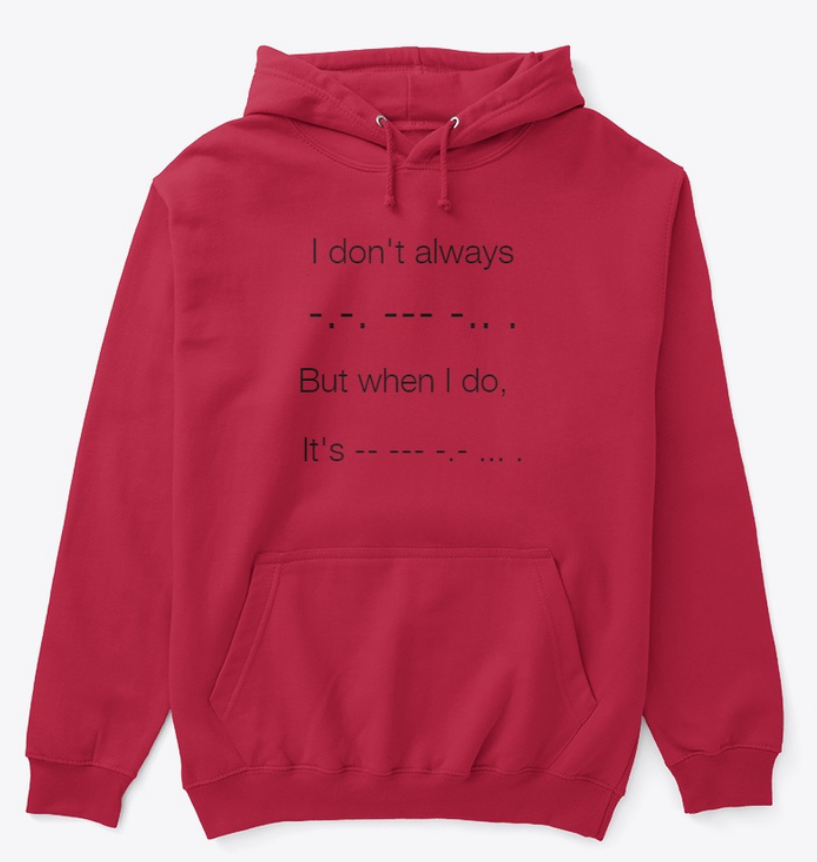 Morse Code Sweatshirt