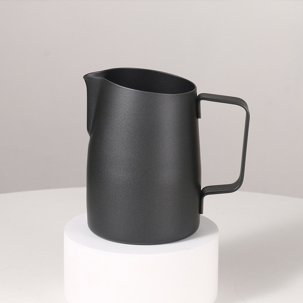Coffee Pitcher 450ML Stainless Steel Milk Frothing Jug Mugs Espresso Coffee Pitcher Barista Craft Frothing Jug