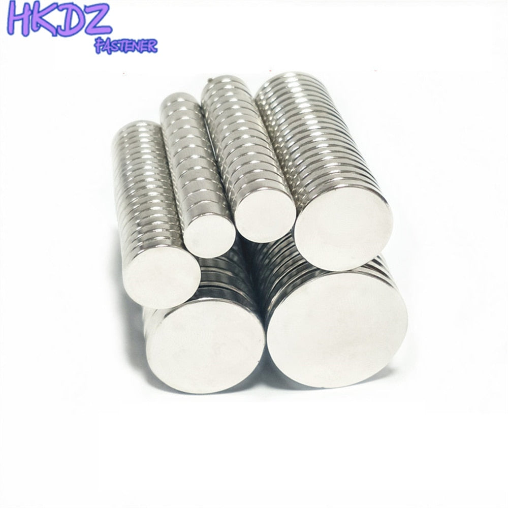 10x2mm Super Strong Round Disc Blocks Rare Earth Neodymium Magnets Fridge Crafts Electronics Aimant Imán imanes de neodimio
