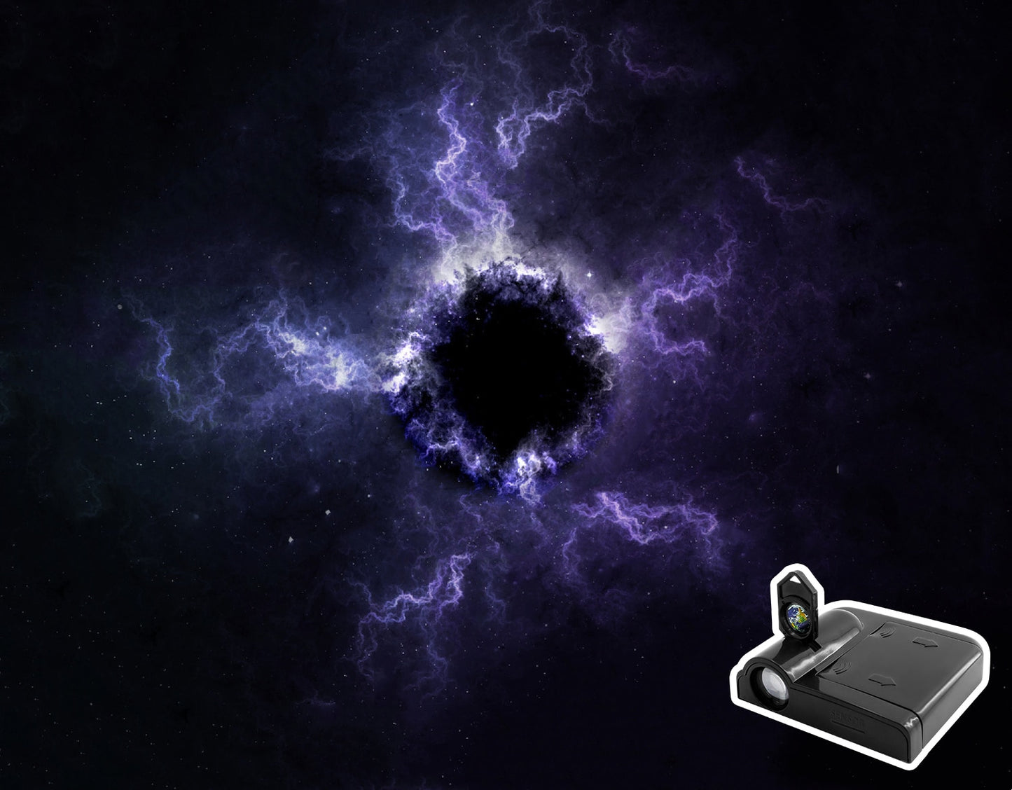 Lámpara de proyección Aurora Moon Galaxy, fondo creativo, atmósfera, luz nocturna, proyector de tierra, lámpara de fotografía para regalo de cumpleaños