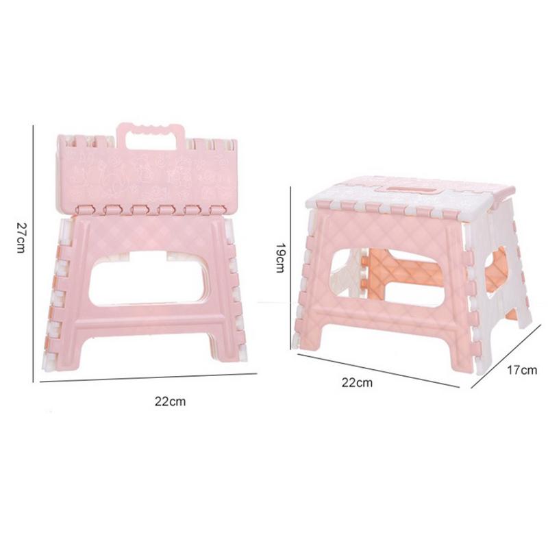 Taburete de baño para niños, taburete plegable antideslizante, taburete plegable con mango, taburetes portátiles para niños, pesca