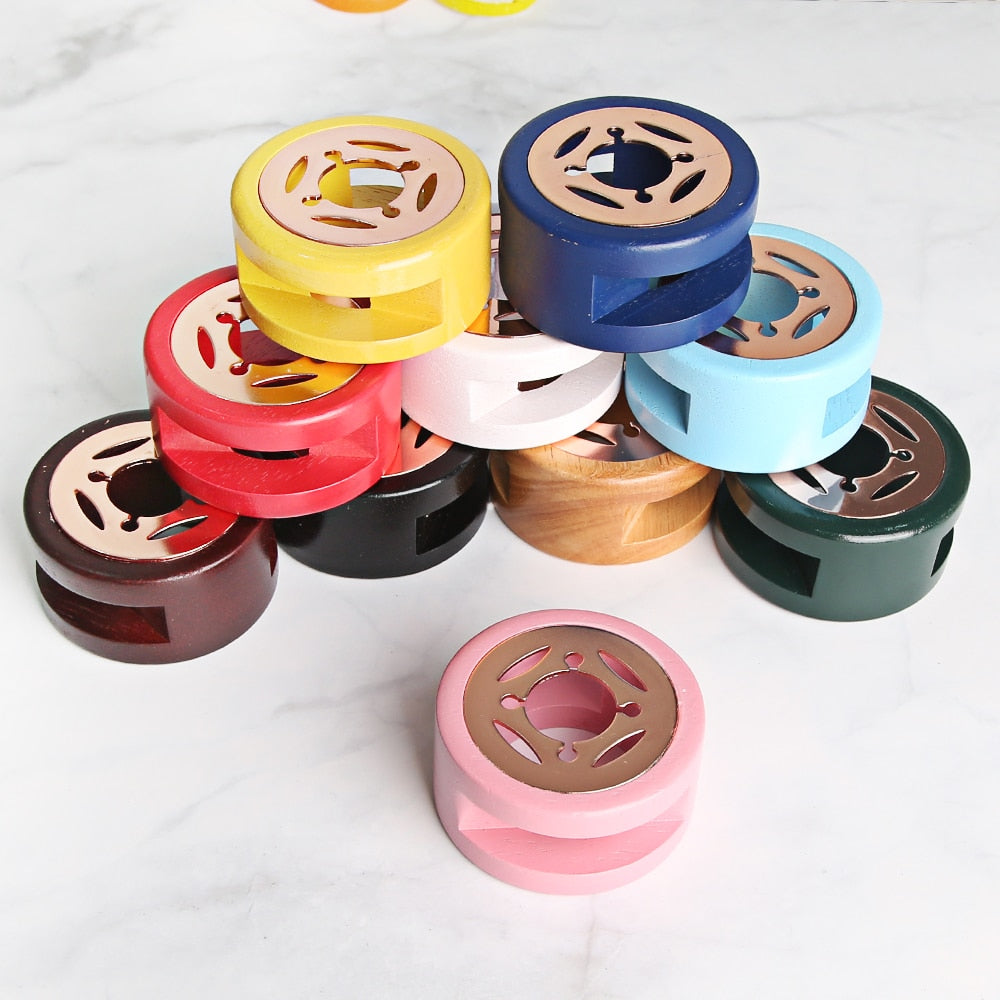 Wax Seal Stamp Set Lacquer Furnace Solid Wood Stove Fire Paint Seal Supplies Wax Spoon Sealing Wax Melting Pot Craft Supplies